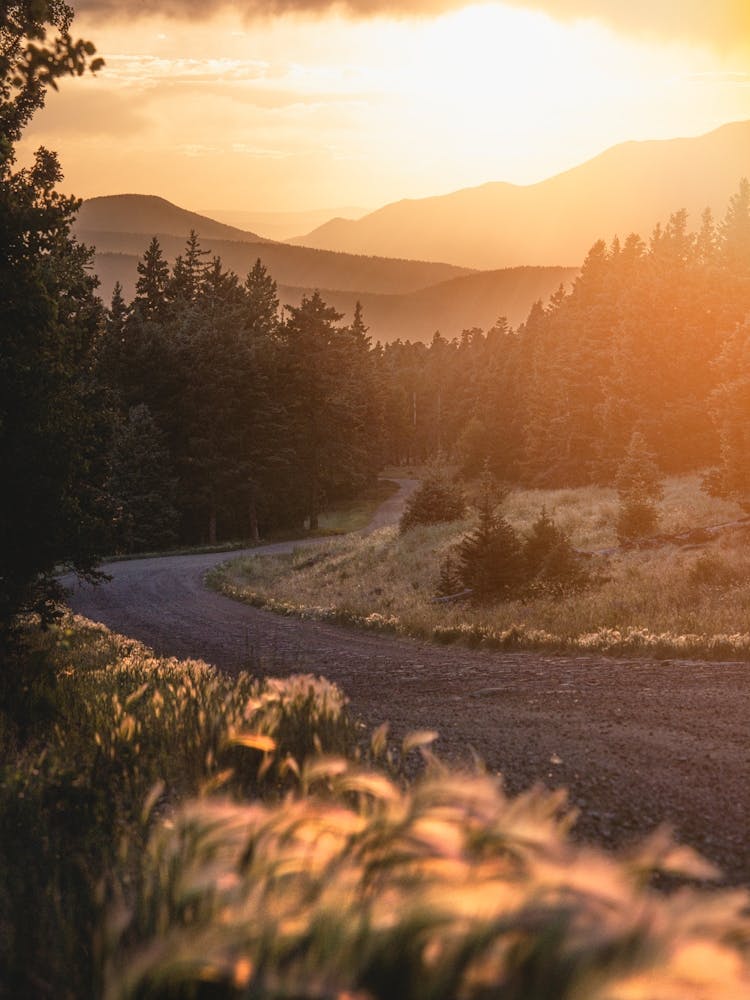 New Mexico Mountain Sunset - Nature Photography