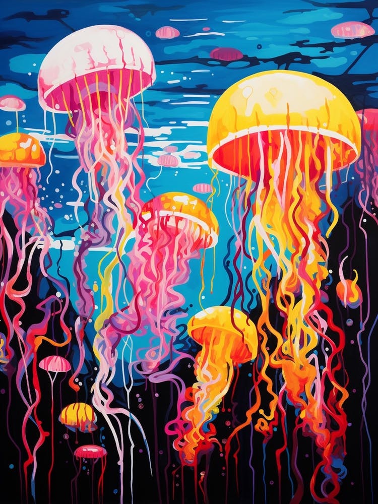 Méduse Pop Art 1