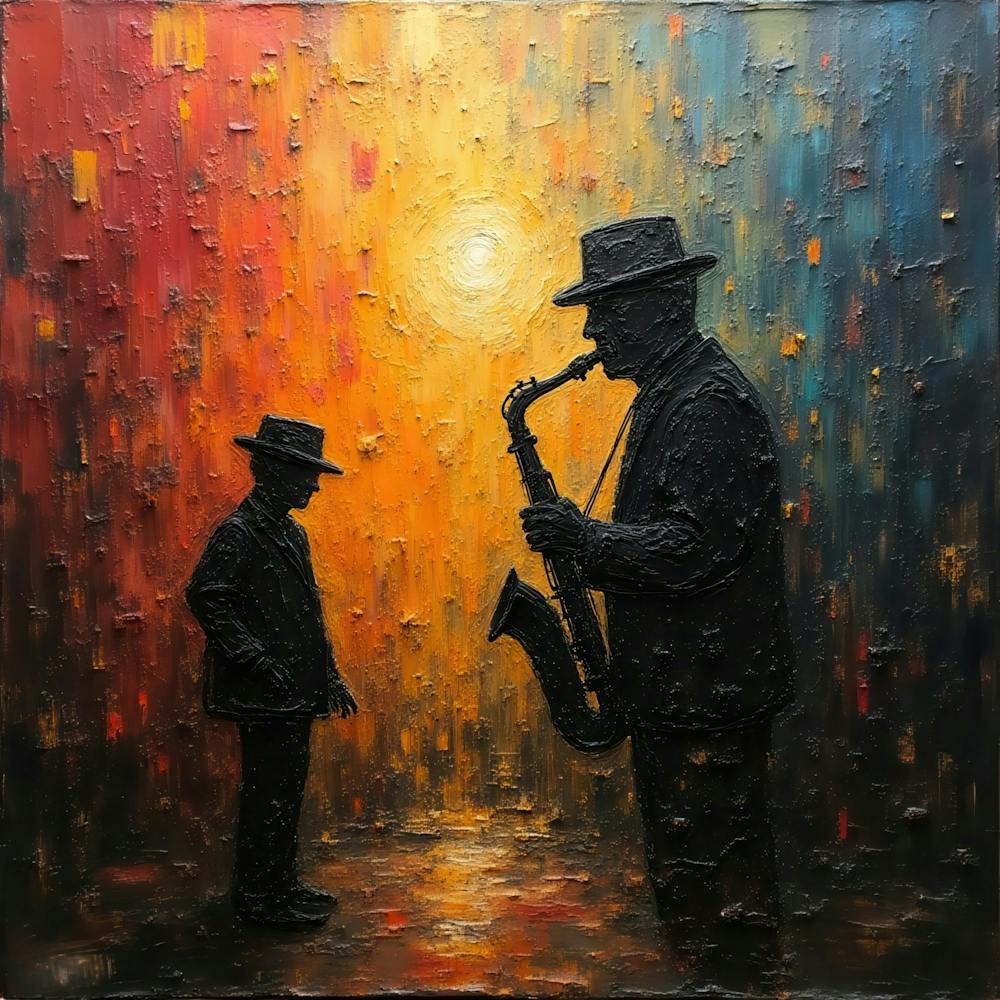 Saxophonspieler