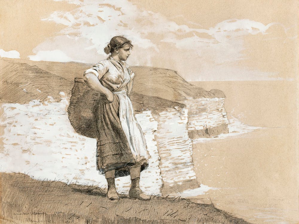 Flamborough Head, England (1882), Winslow Homer
