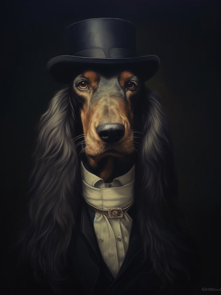 Gangster Dog Afghan Hound 3