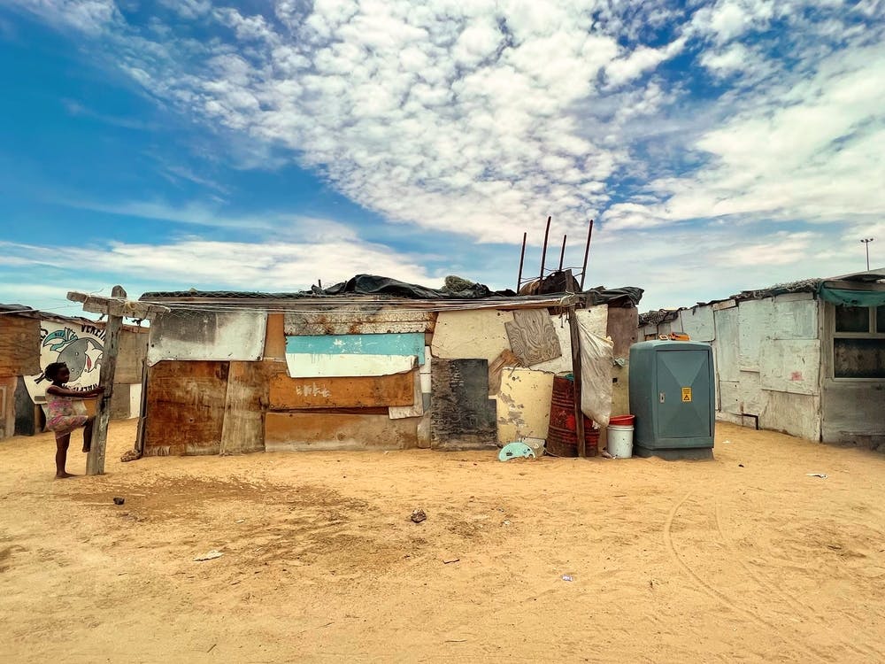 Shack In Walvis Bay, Namibia (Africa Series)