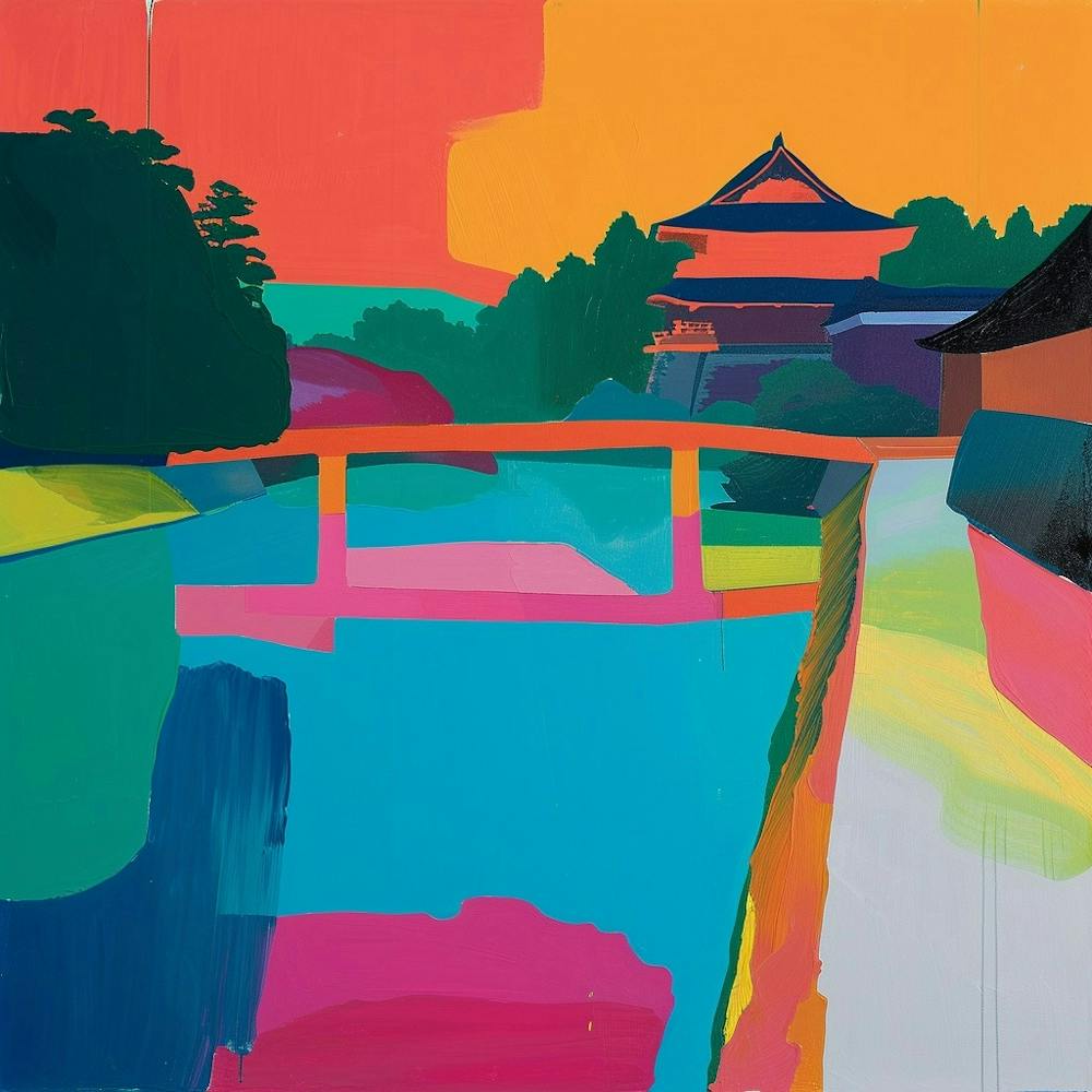Colourful Gardens Ryoan Ji Garden Japan 10