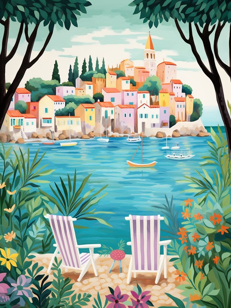 Rovinj Croatia 3 Illustration