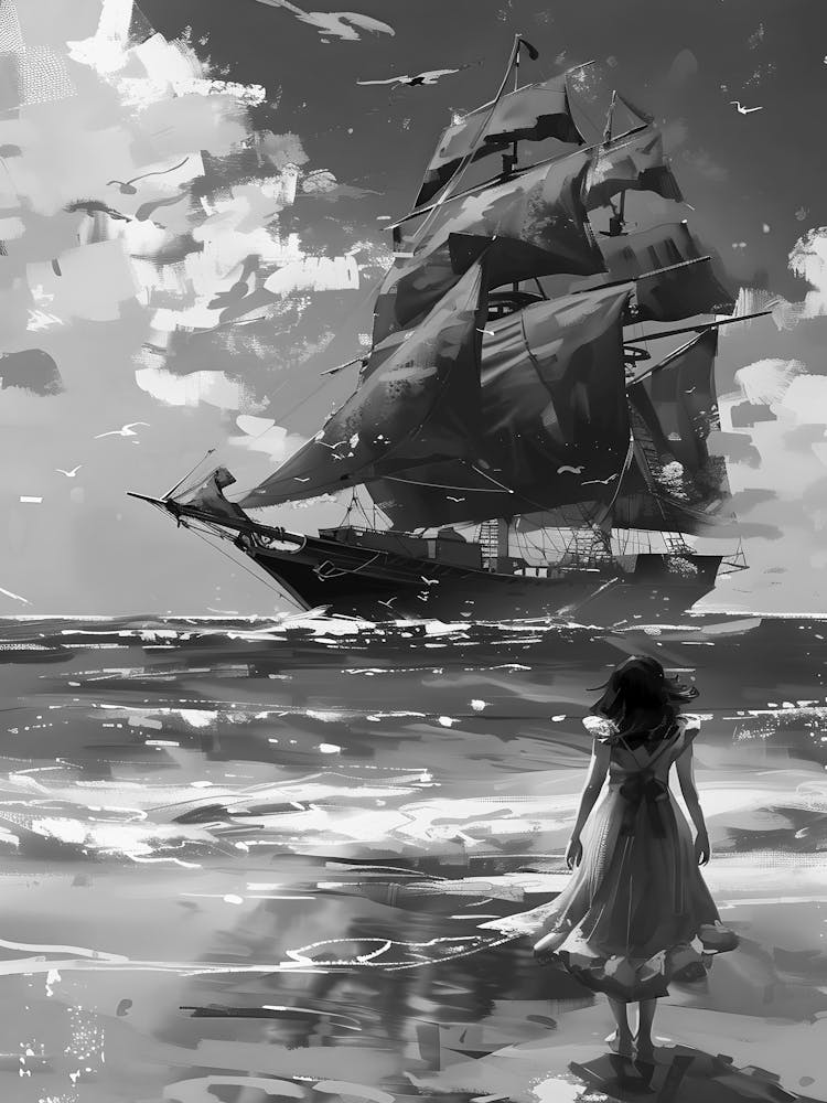 Black And White Painting 72