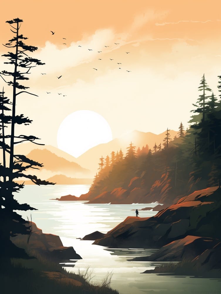 Juan De Fuca Marine Trail Canada 2 Hiking Trail Landscape