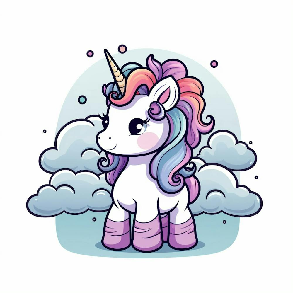 Cute Unicorn 300