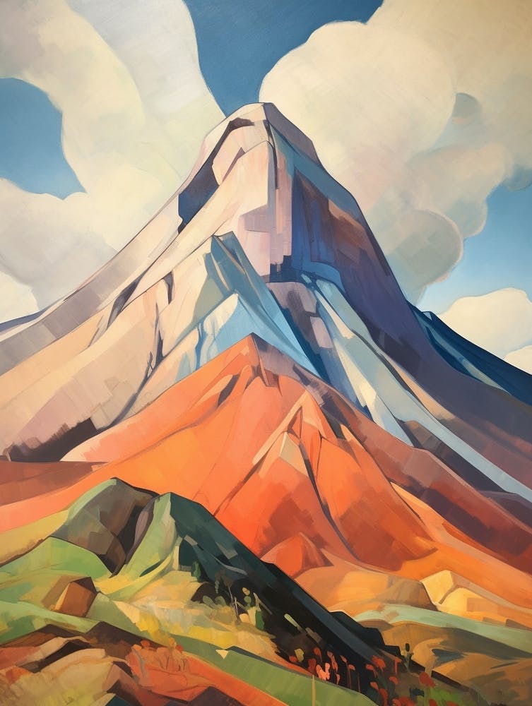 Mount Quincy Adams Usa 2 Mountain Painting
