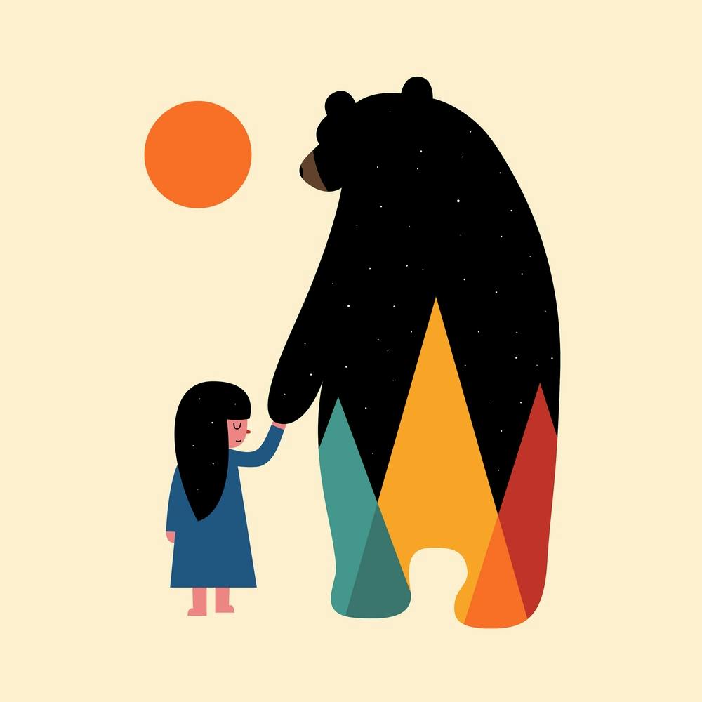 Go Home kids art print