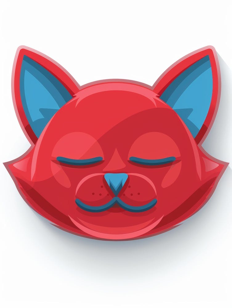 Cat With Eyes Closed