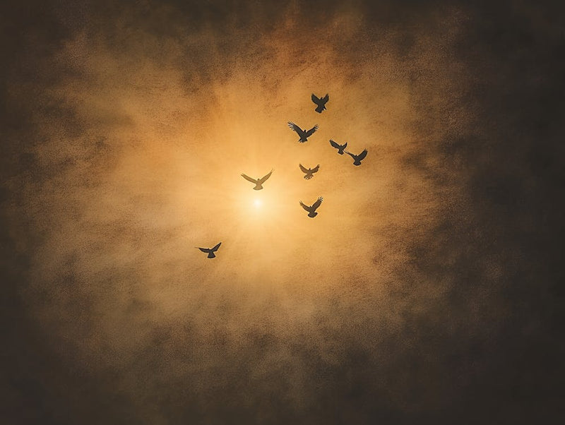 Birds In Flight 1