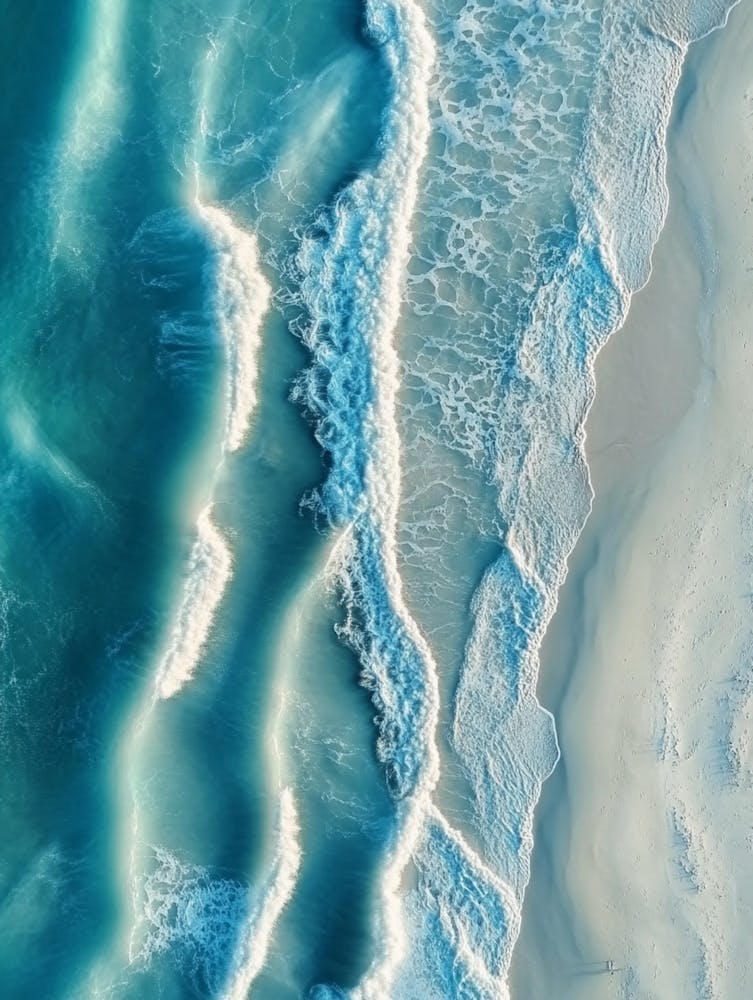 Aerial View Of A Beach 86