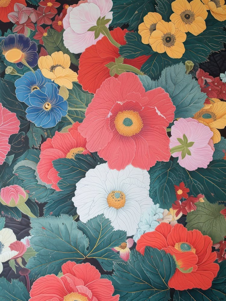 Great Japan  Hokusai Botanical Japanese 11
