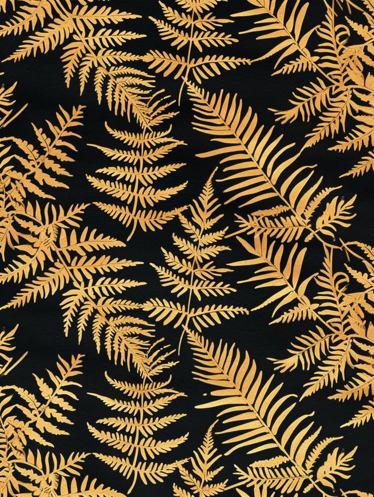 Pattern Poster Pteris Fern 2