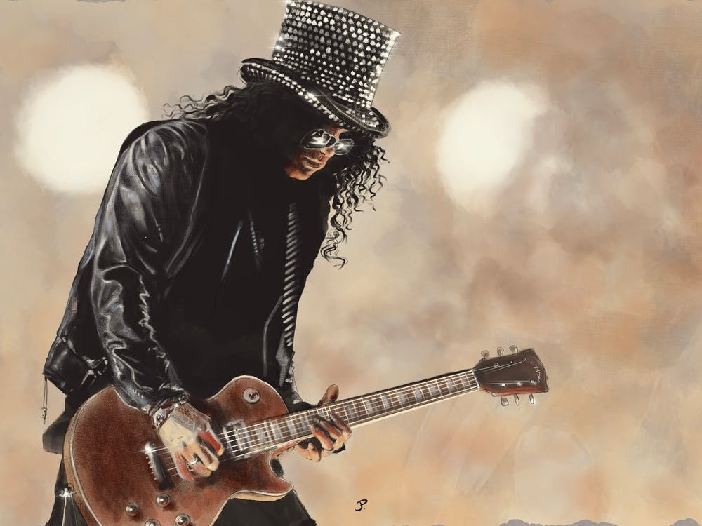 Slash. Guns and Roses.