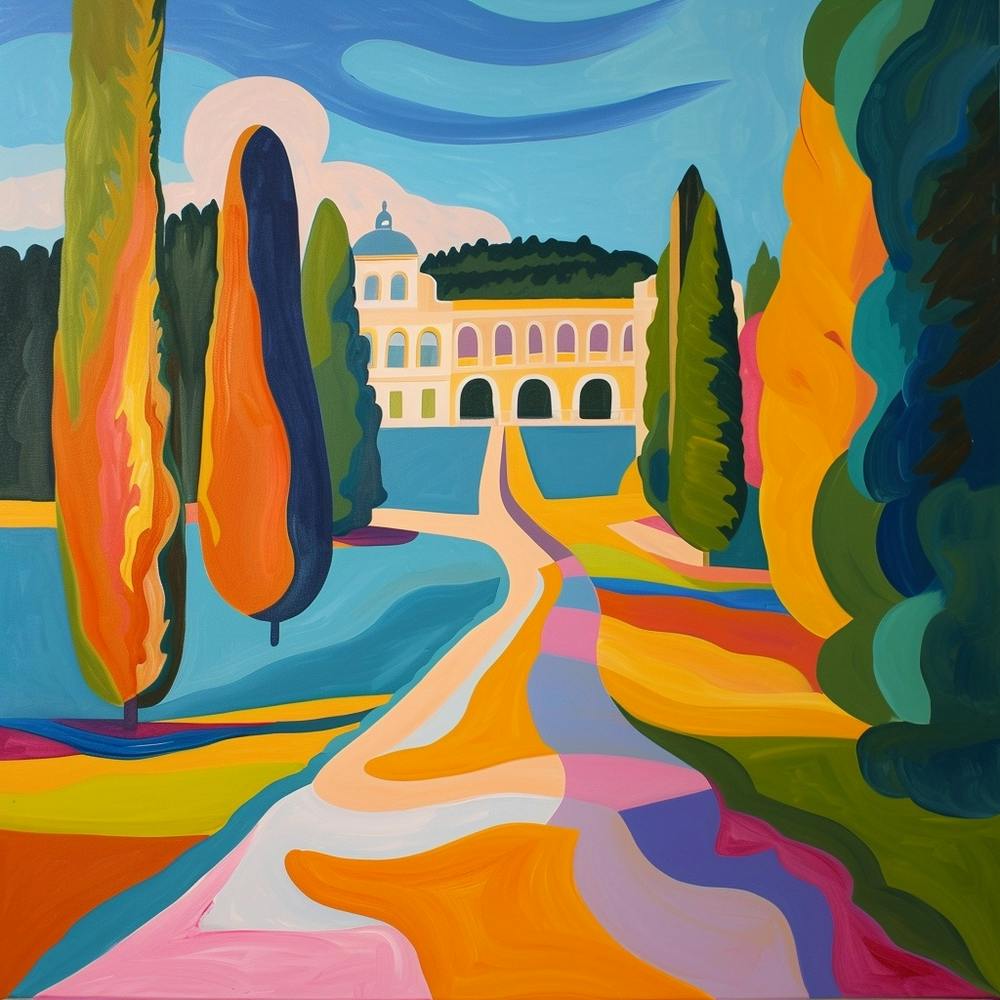 Bunte Gärten Schnbrunn Palace Gardens Austria 5