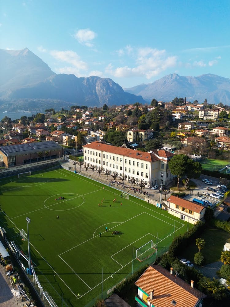 Lago Di Como, Italy, Bellagio, Lombardia, Stampa del lago di como. Foto aerea. Arte murale italiana. Italy Wall Art.