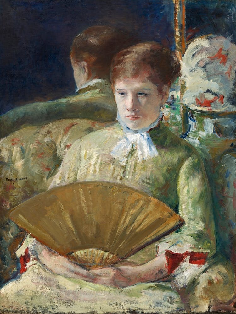 Woman With A Fan (1878–1879), Mary Cassatt 1