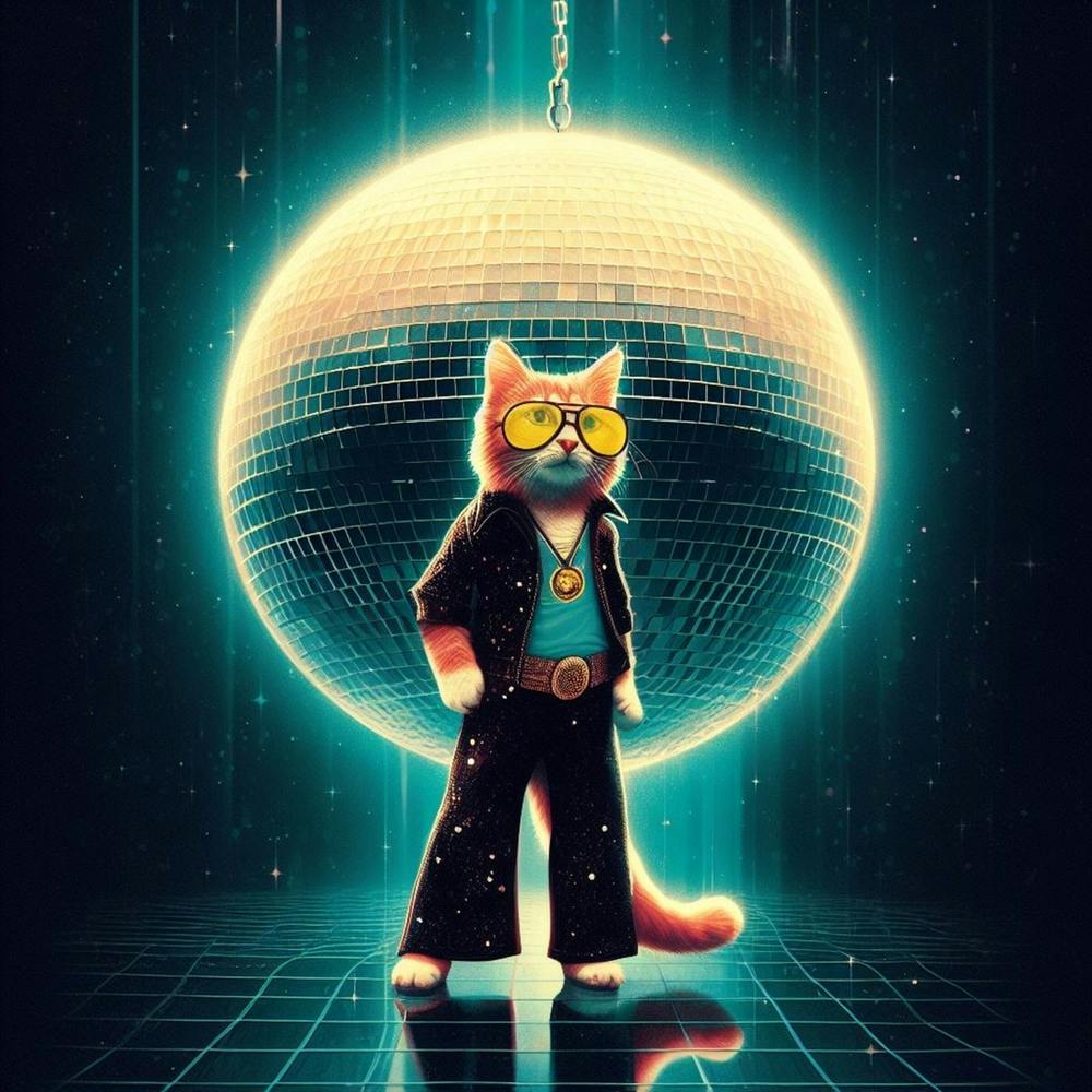 Disco Cat