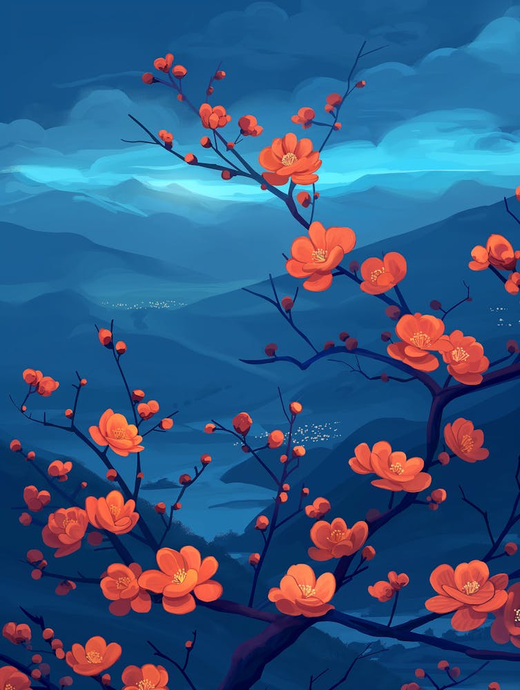 Chinese Cherry Blossoms 3