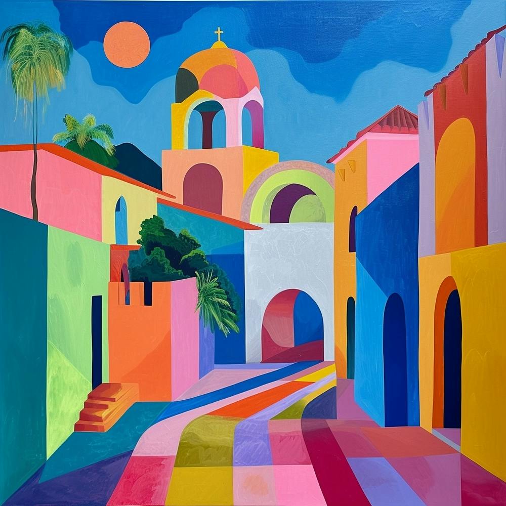 Abstract Travel Collection Granada Nicaragua 3