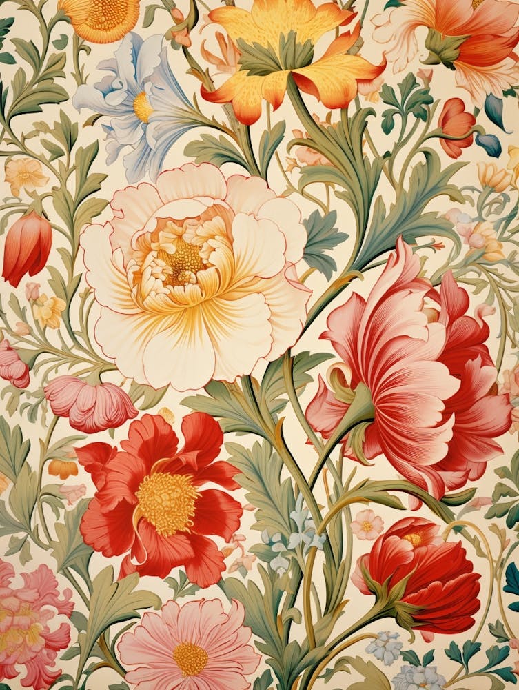 Wallpaper Floral Pattern 5
