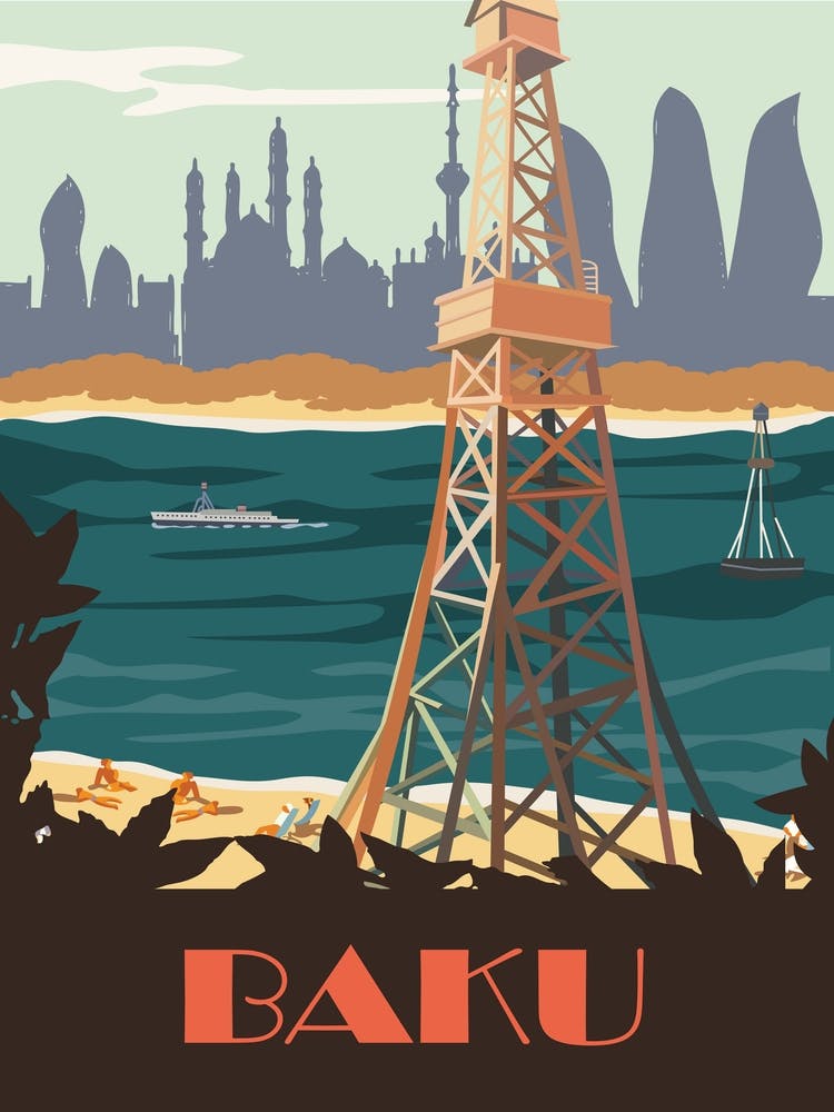 Baku, Capital City, Azerbaijan