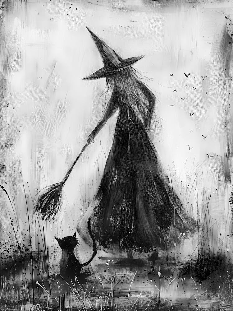 Witch And Cat 5