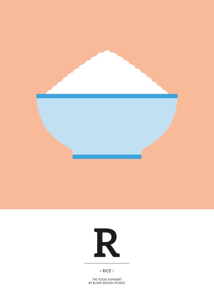 The Food Alphabet – R