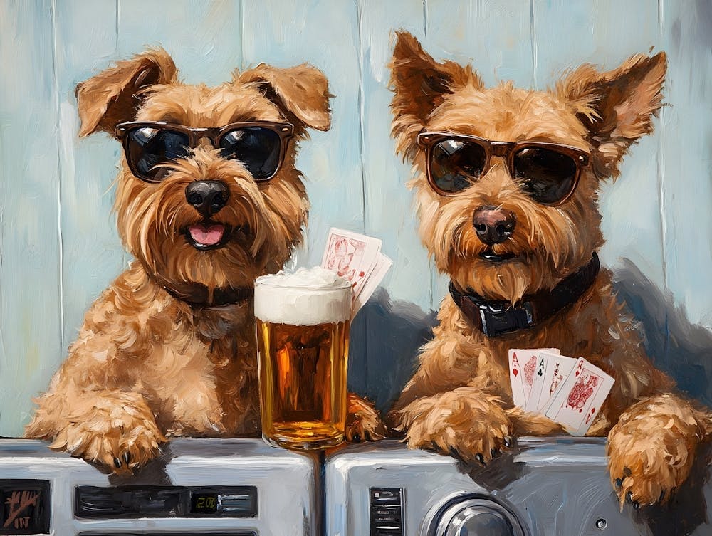 Terriers Cards And Beer 1