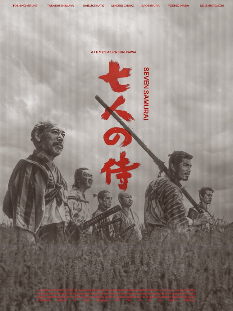 Seven Samurai Japanese Movie