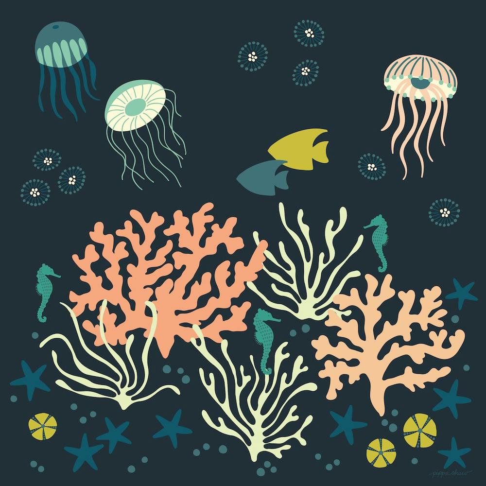 Midnight Reef Square