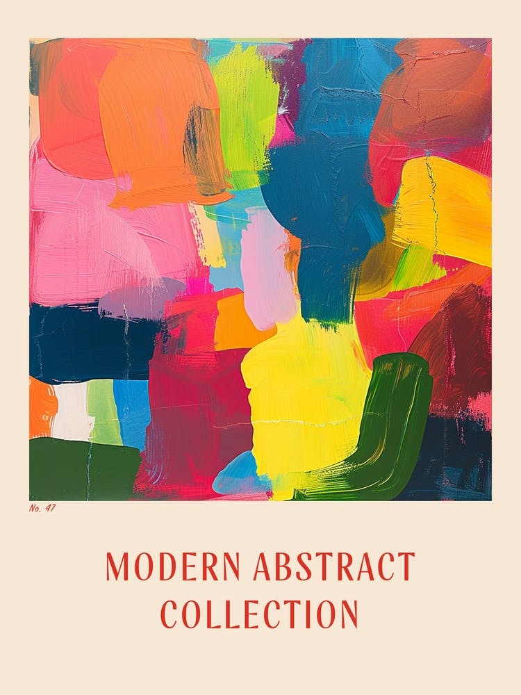 Modern Abstract Collection Poster 47