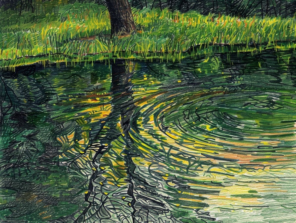 Reflection In The Pond
