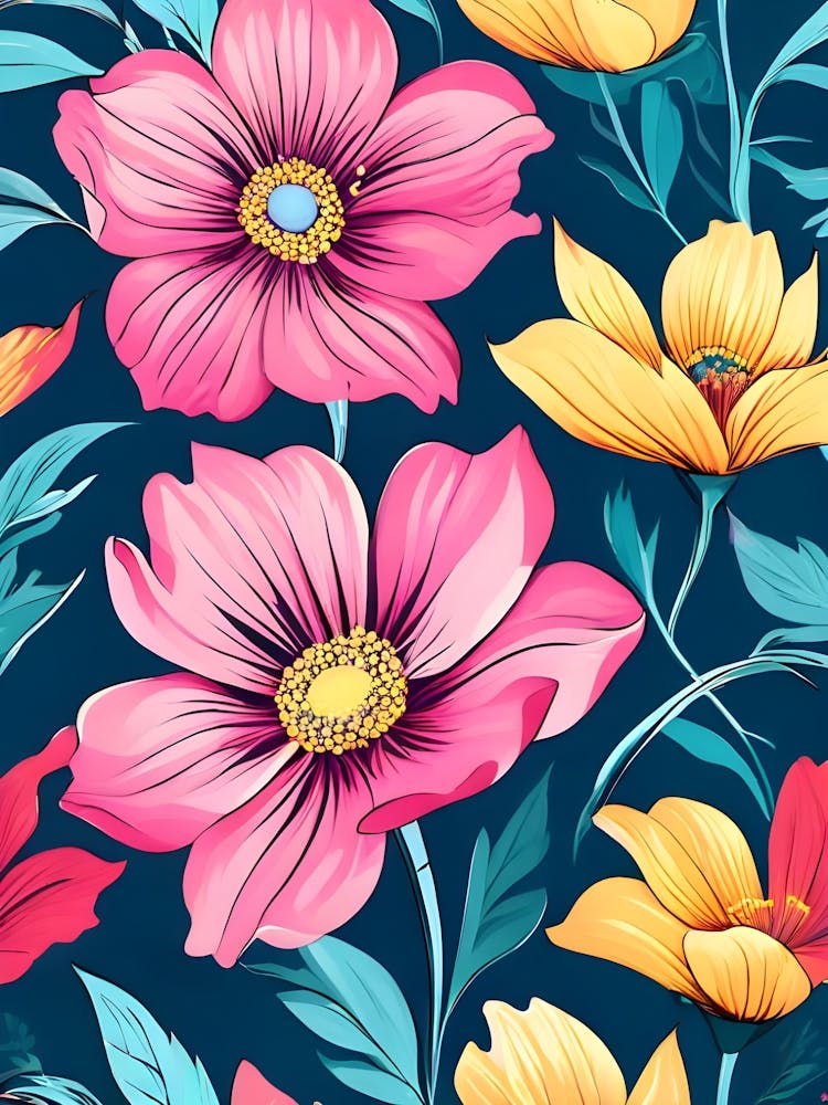 Seamless Floral Pattern 11