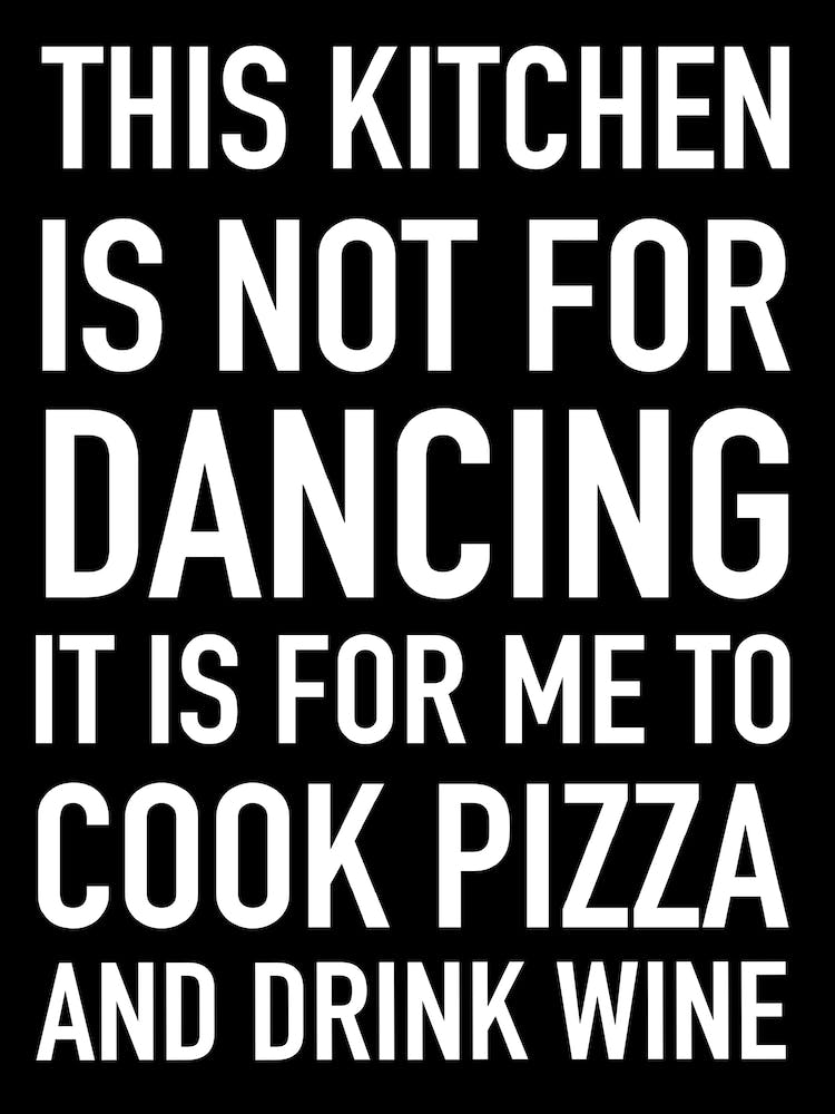 Kitchen Dancing and Pizza