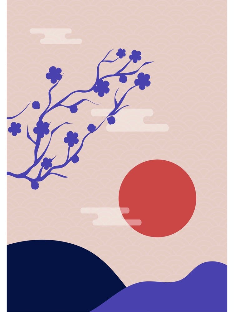 Asian Cherry Blossoms
