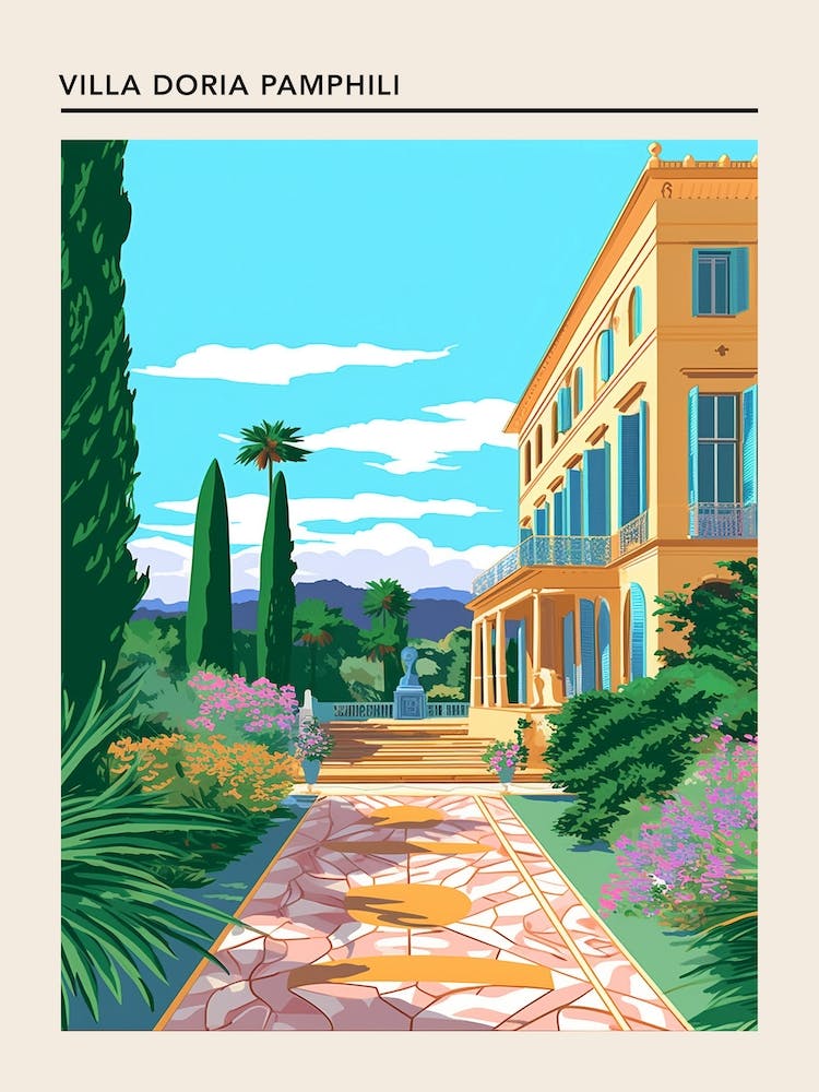 Villa Doria Pamphili Rome Italy 2