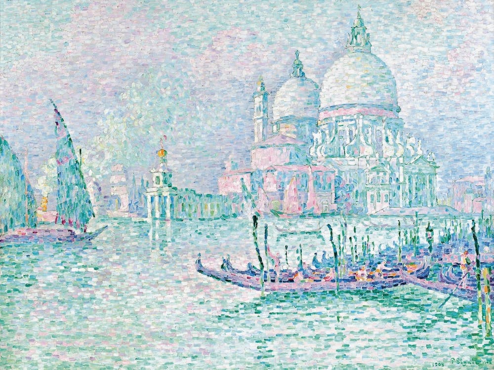 Venise La Salute Vert by Paul Signac (1908)