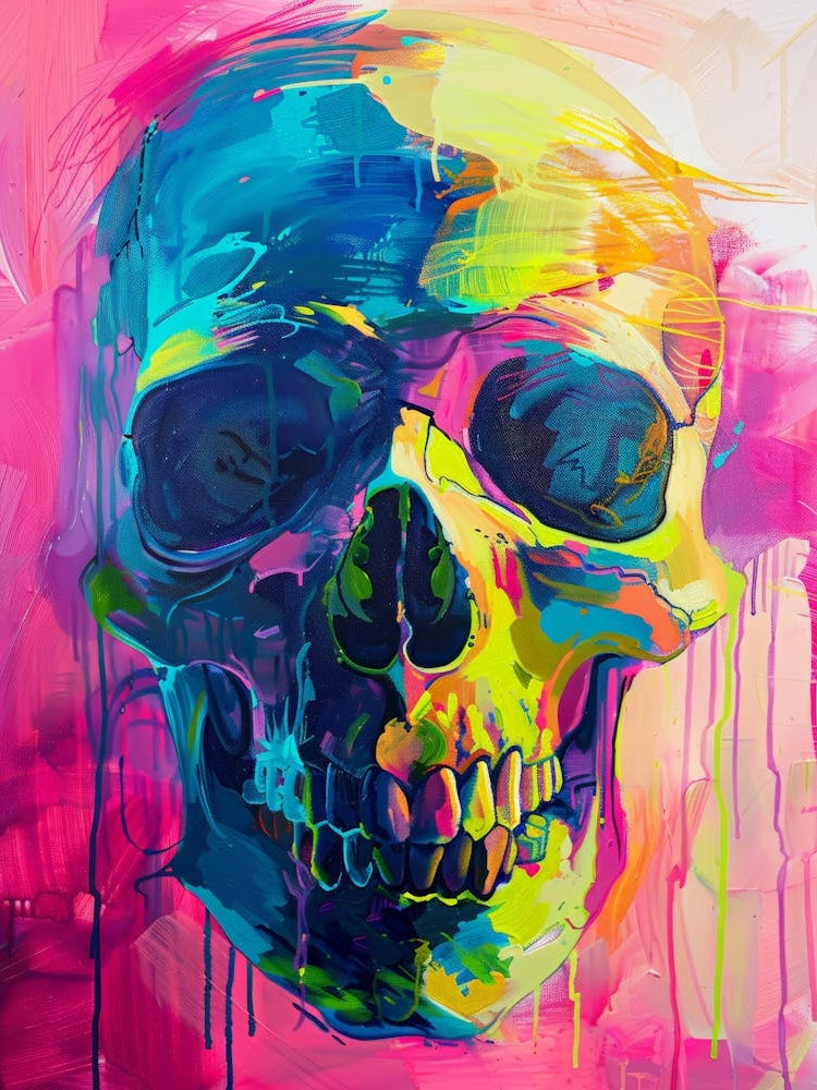 Colorful Skull