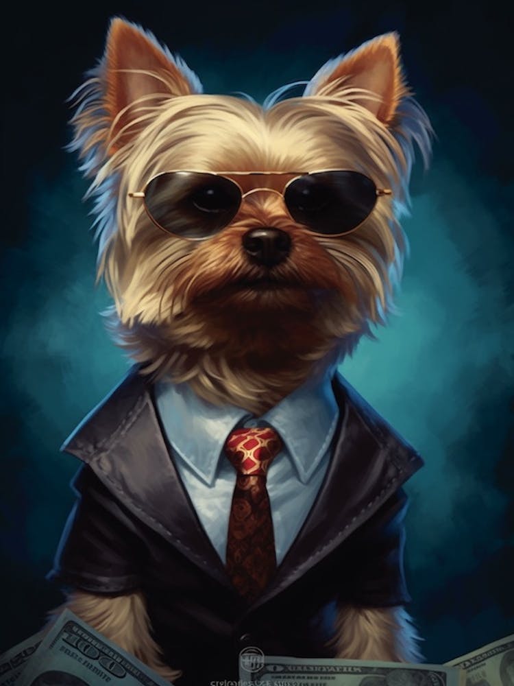 Gangster Dog Silky Terrier 3