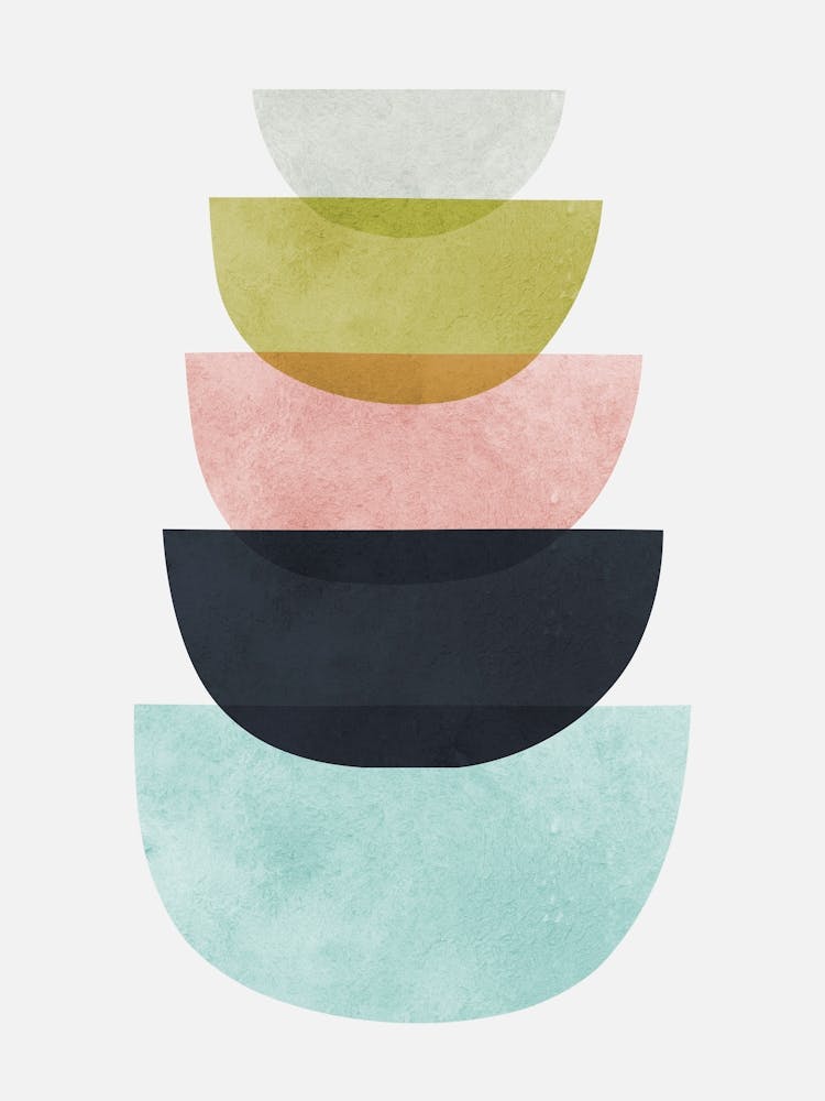 Modern organic circles 1