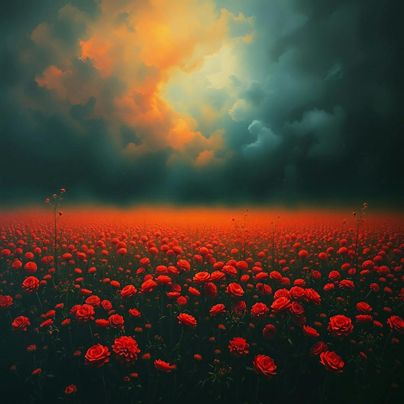 Red Poppy Field