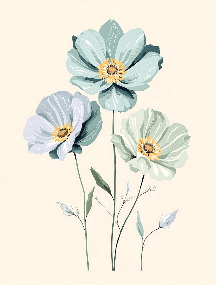 Elegant Wildflower Bouquet in Muted Hues