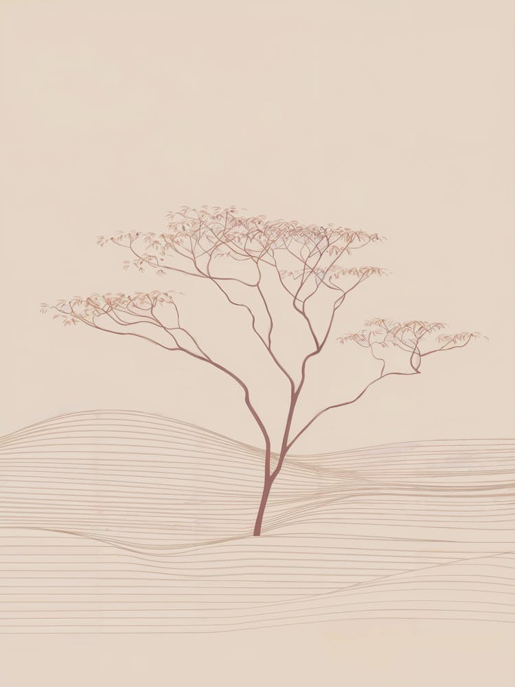 Tree In The Desert