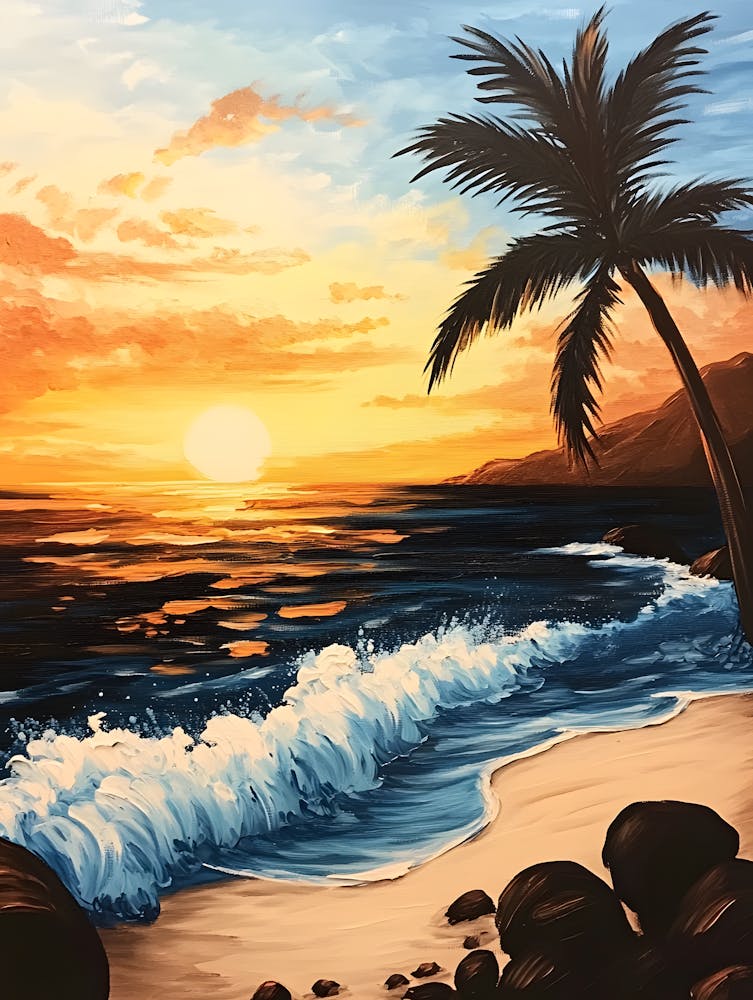 Sunset At The Beach 25