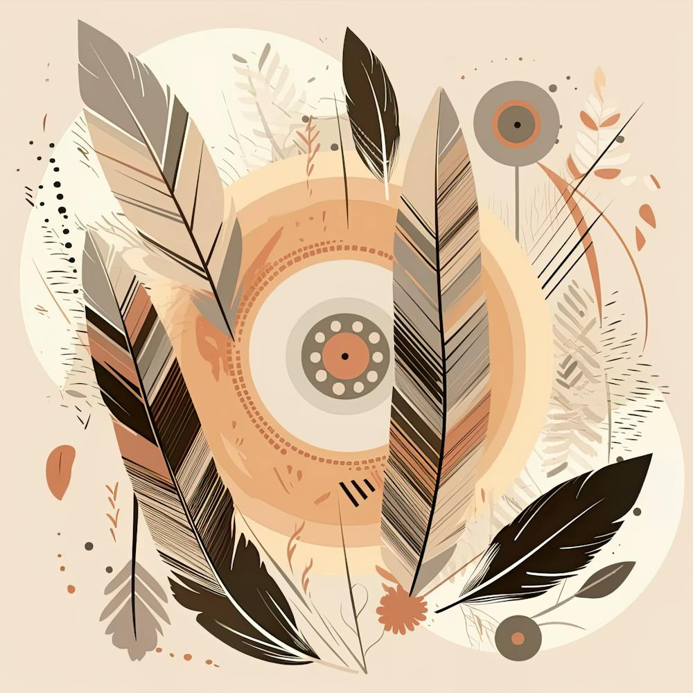 Feathers And Flowers