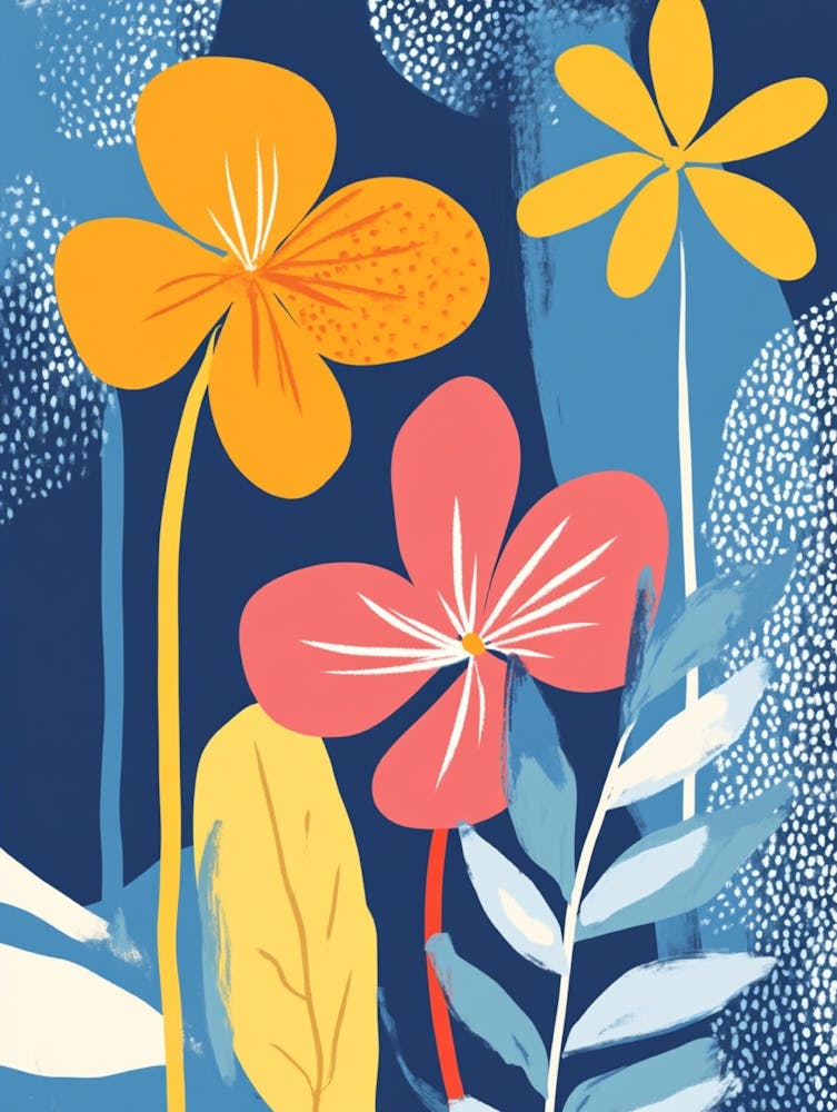 Abstract Floral Pattern 8