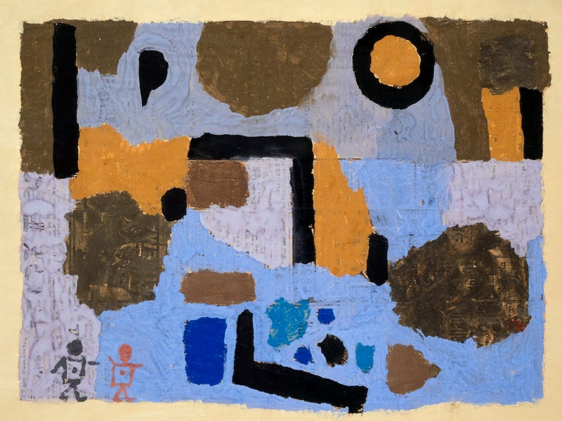 With The Two Lost Ones, Paul Klee