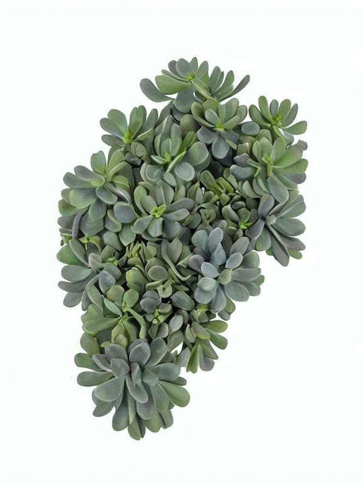 Donkey'S Tail (Sedum Morganianum) Watercolor